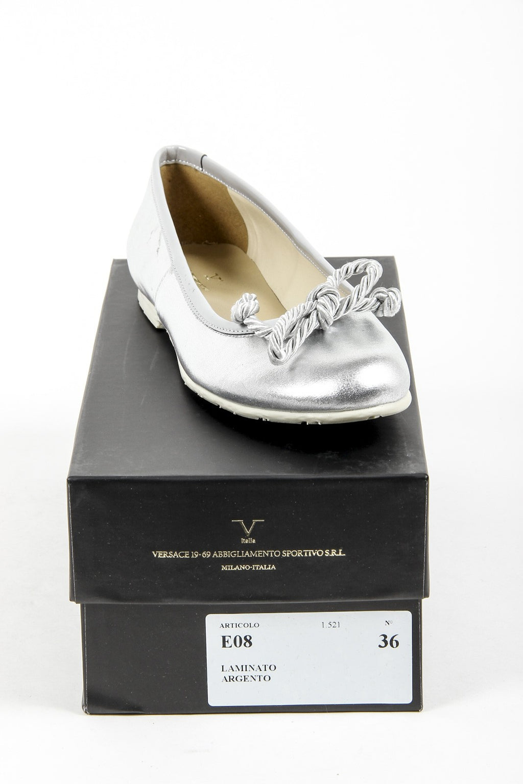 Bailarina Mujer V 1969 Italia E08 LAMINATO ARGENTO