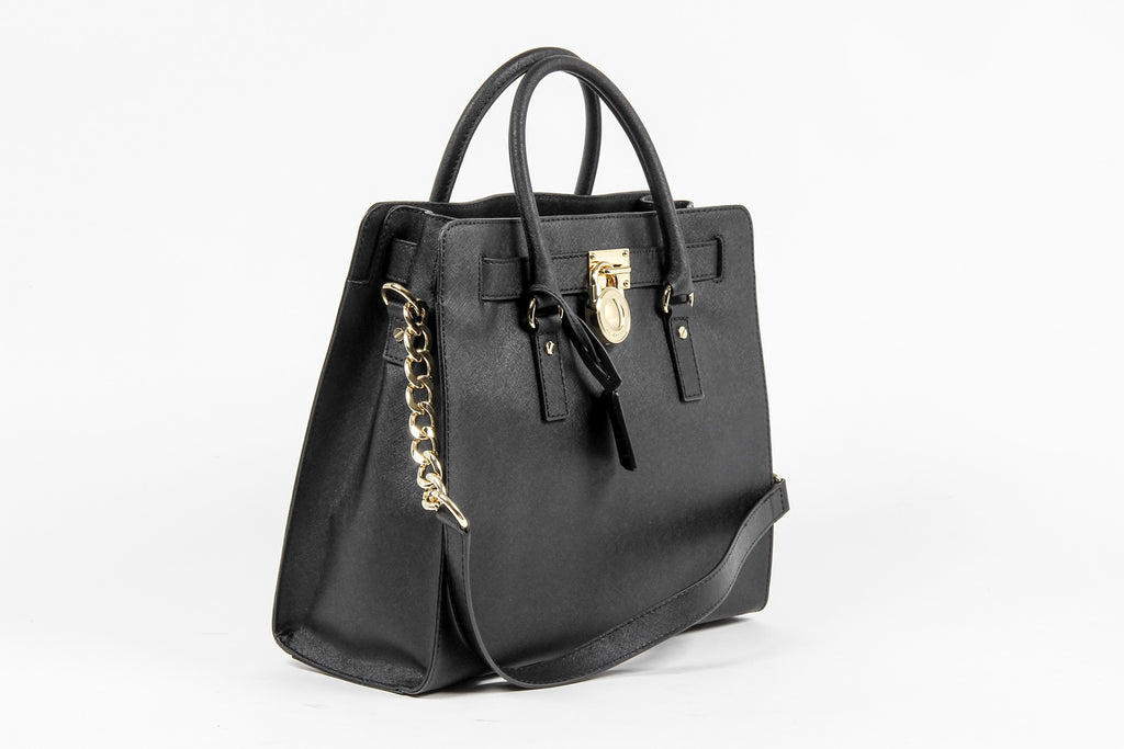 Bolso tote grande de piel Hamilton para mujer de Michael Kors