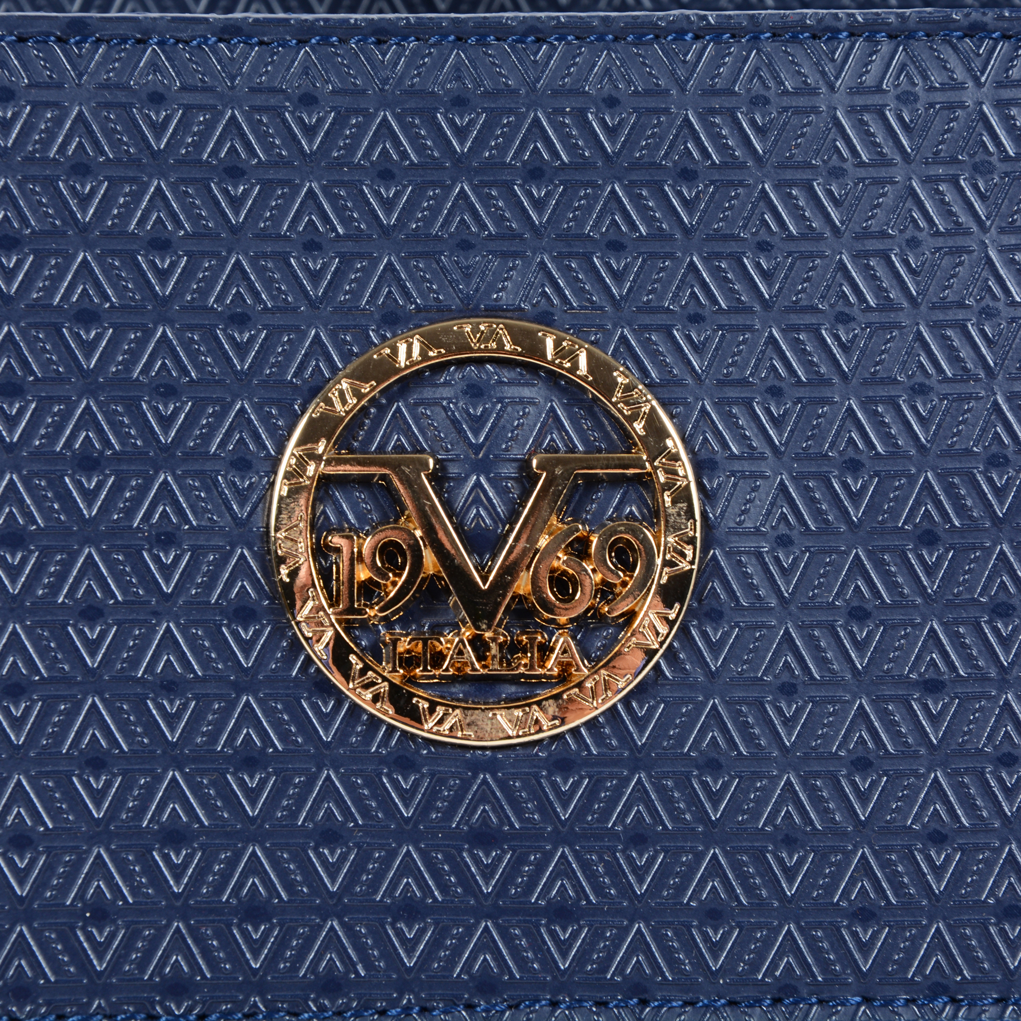 19V69 Italia Womens Handbag Dark Blue 2410 NAVY BLUE