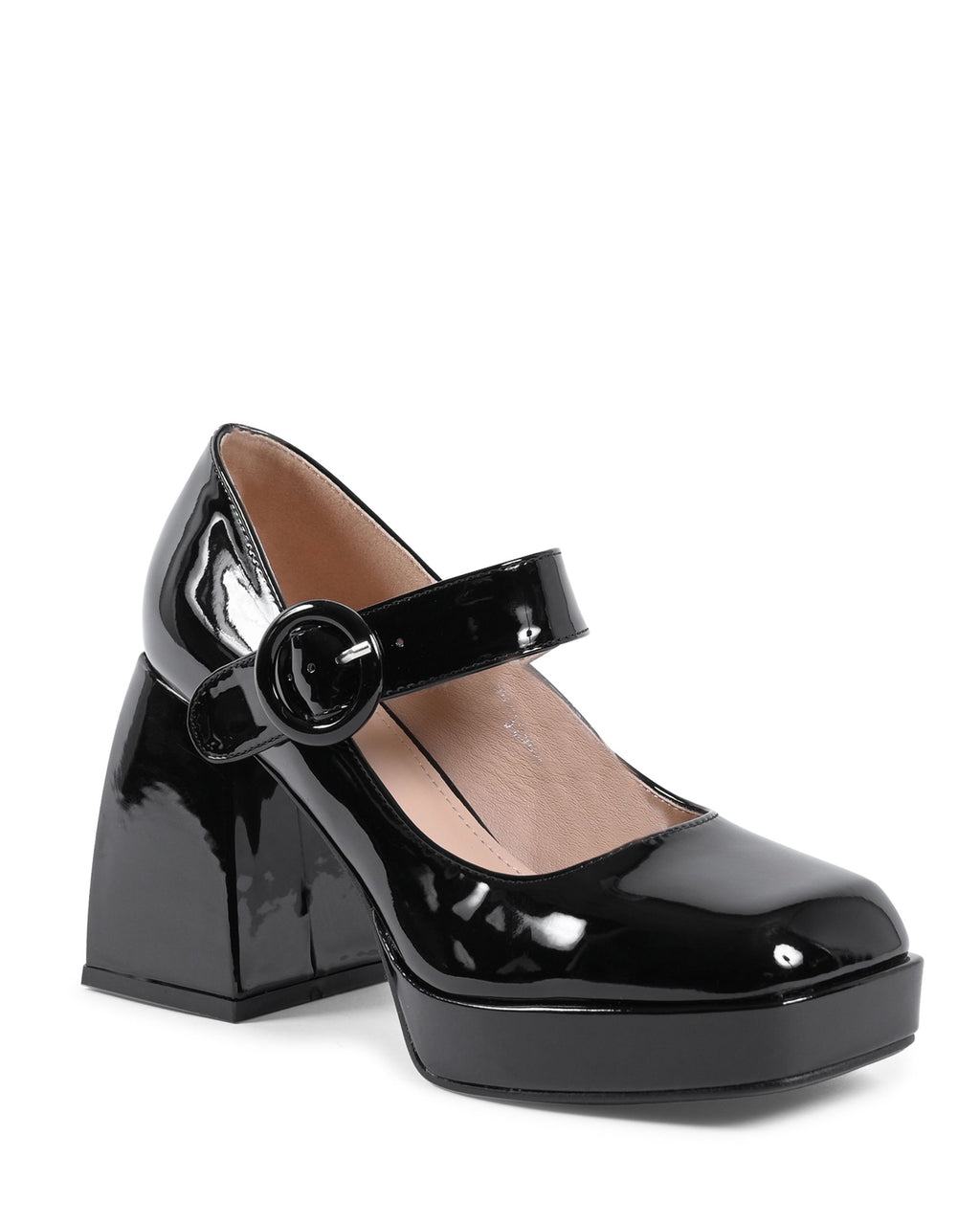 19V69 Italia Zapatos Mary Jane para mujer, color negro, J2962 NERO