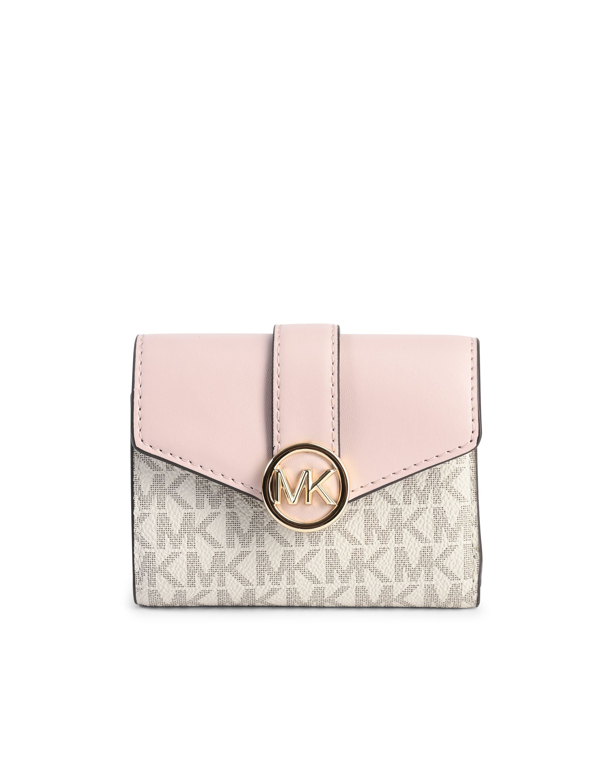 Cartera plegable mediana con solapa Michael Kors 35S2GNMF8B PWD BLSH MLT