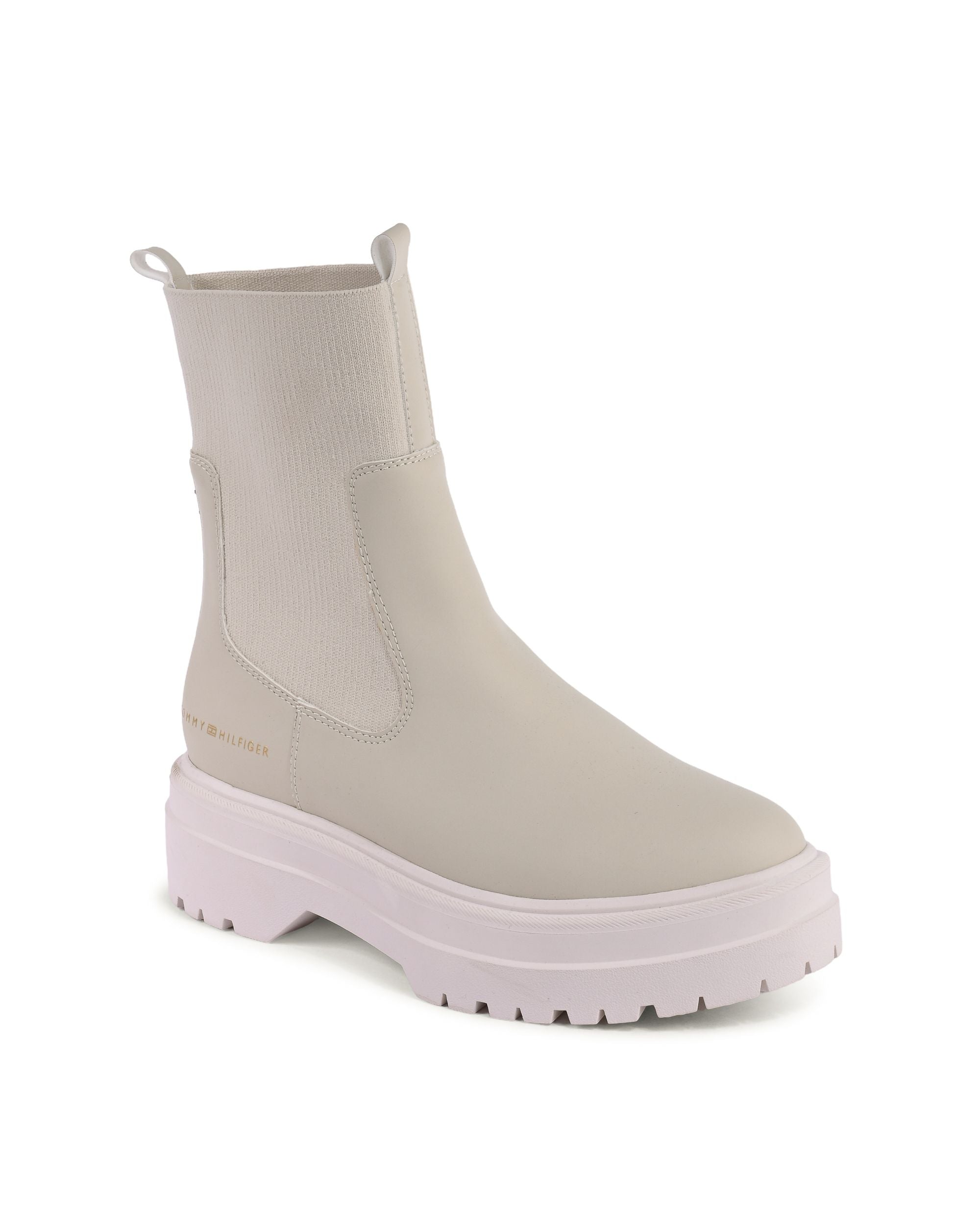 Botines Tommy Hilfiger para mujer en beige FW0FW07226ACI