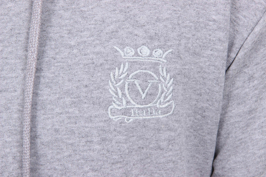 Sudadera con capucha V 1969 Italia para hombre ART. 4467 GRIS CLARO