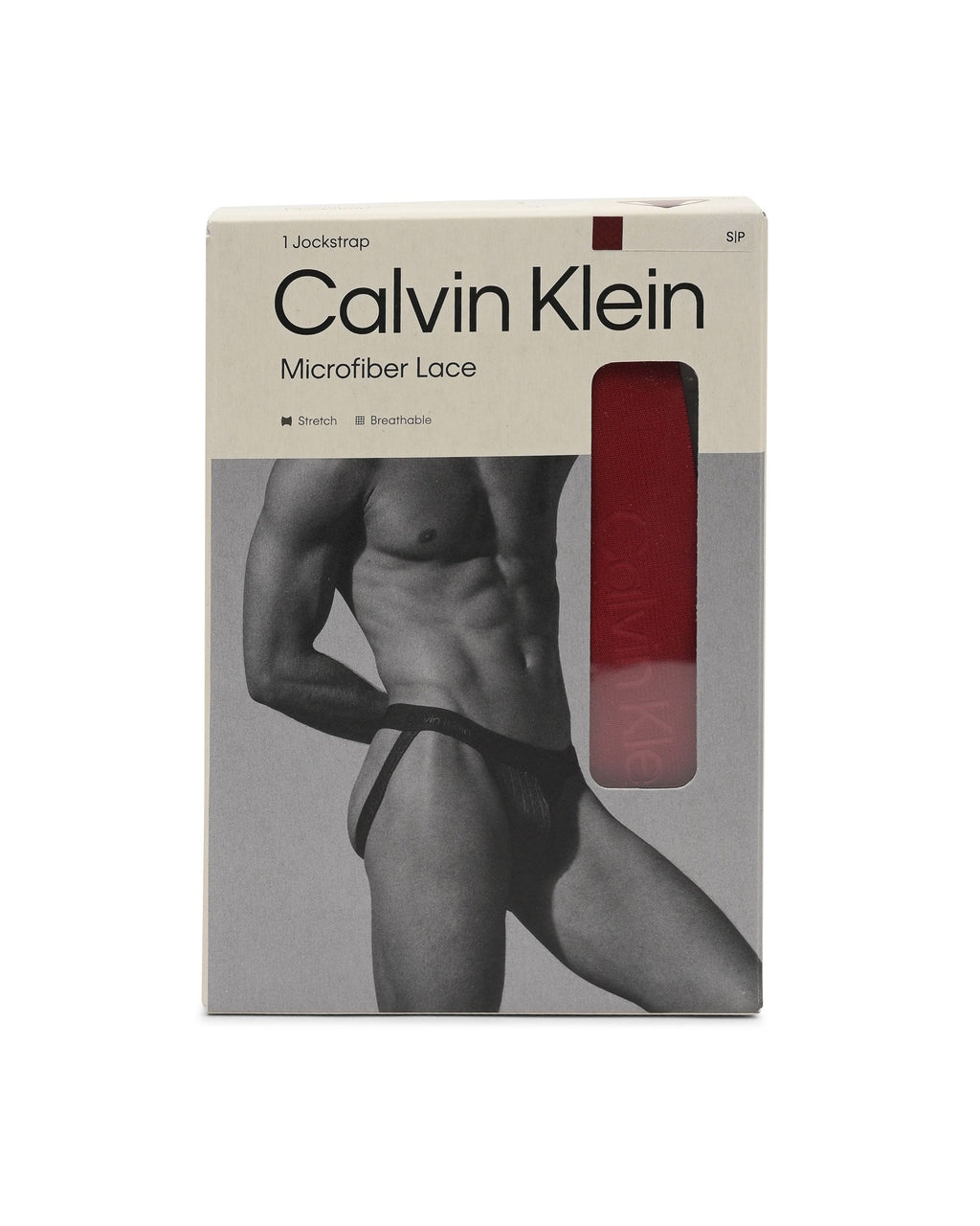 Calvin Klein Mens Jockstrap LV00NB4428AF8