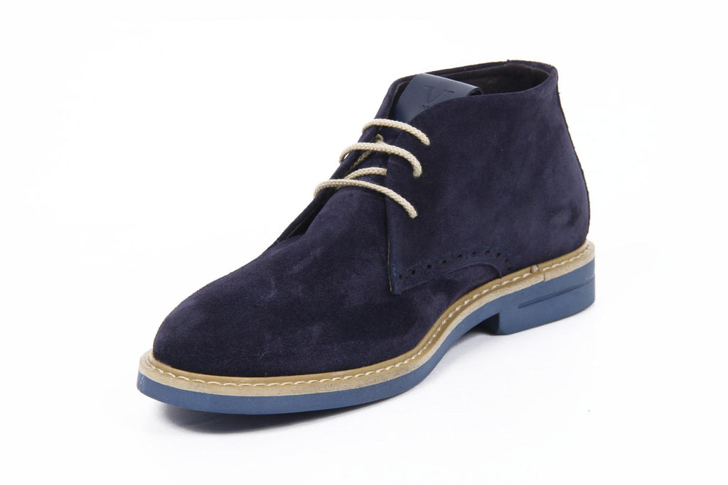 Botines para hombre V 1969 Italia 5156 CAMOSCIO NAVY