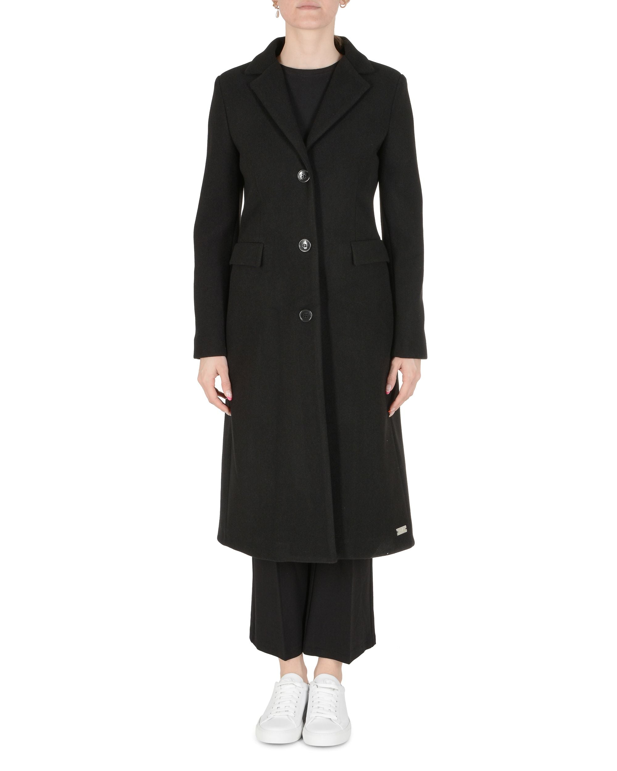19V69 Italia Abrigo de mujer Negro AMINA BLACK