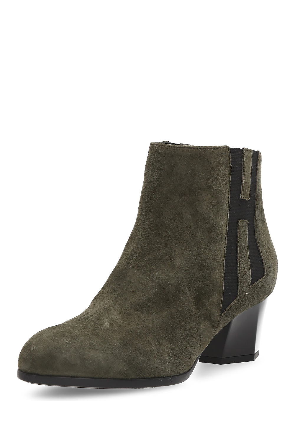 Botín Hogan para mujer, color verde oscuro, HXW2370O960CCR0V619