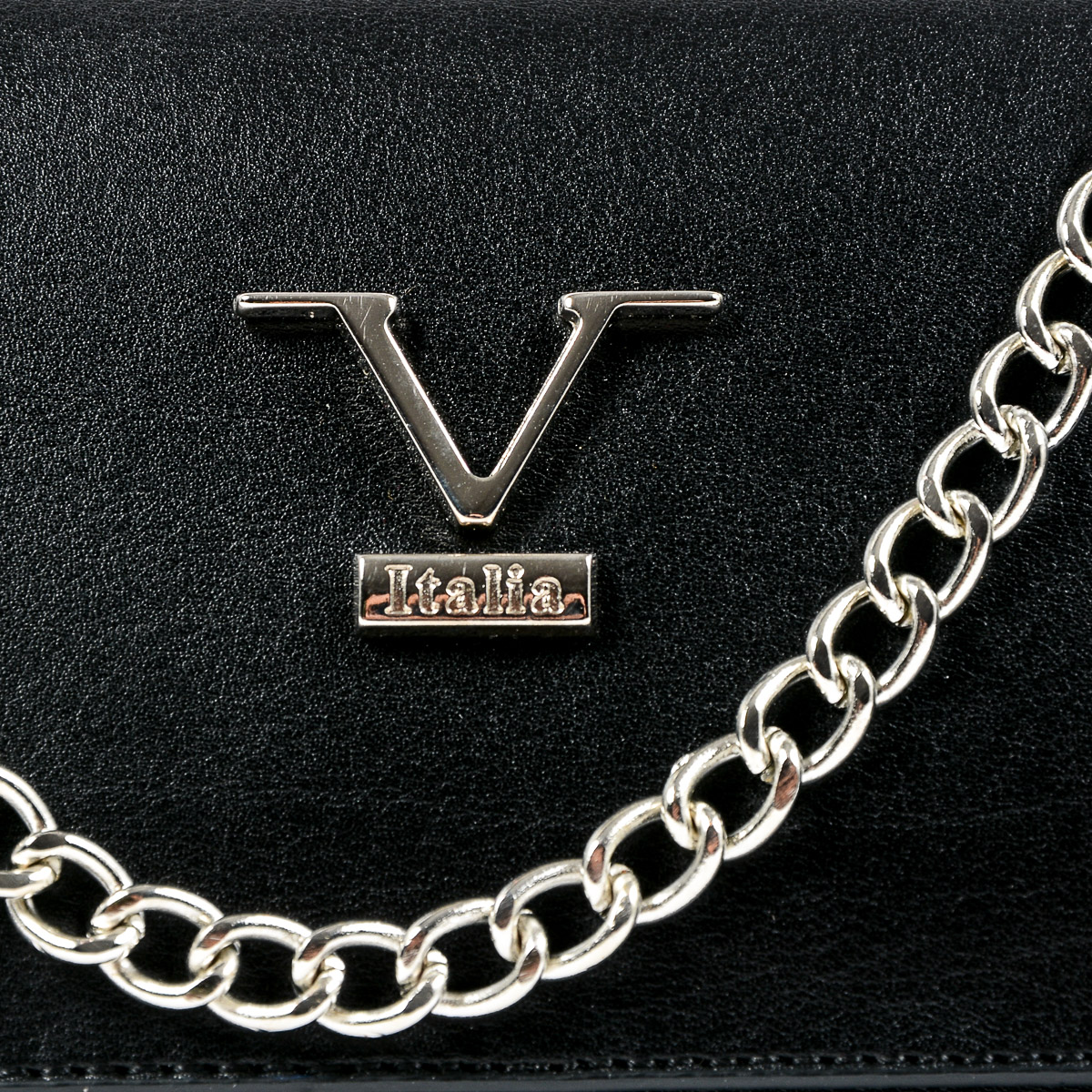V 1969 Italia Womens Handbag Black BOLLA