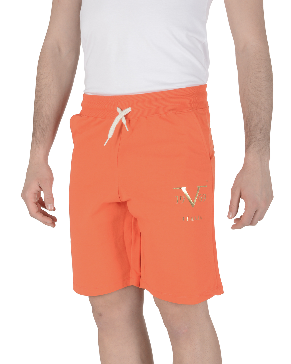 19V69 Italia Pantalones cortos para hombre naranja BOB ORANGE