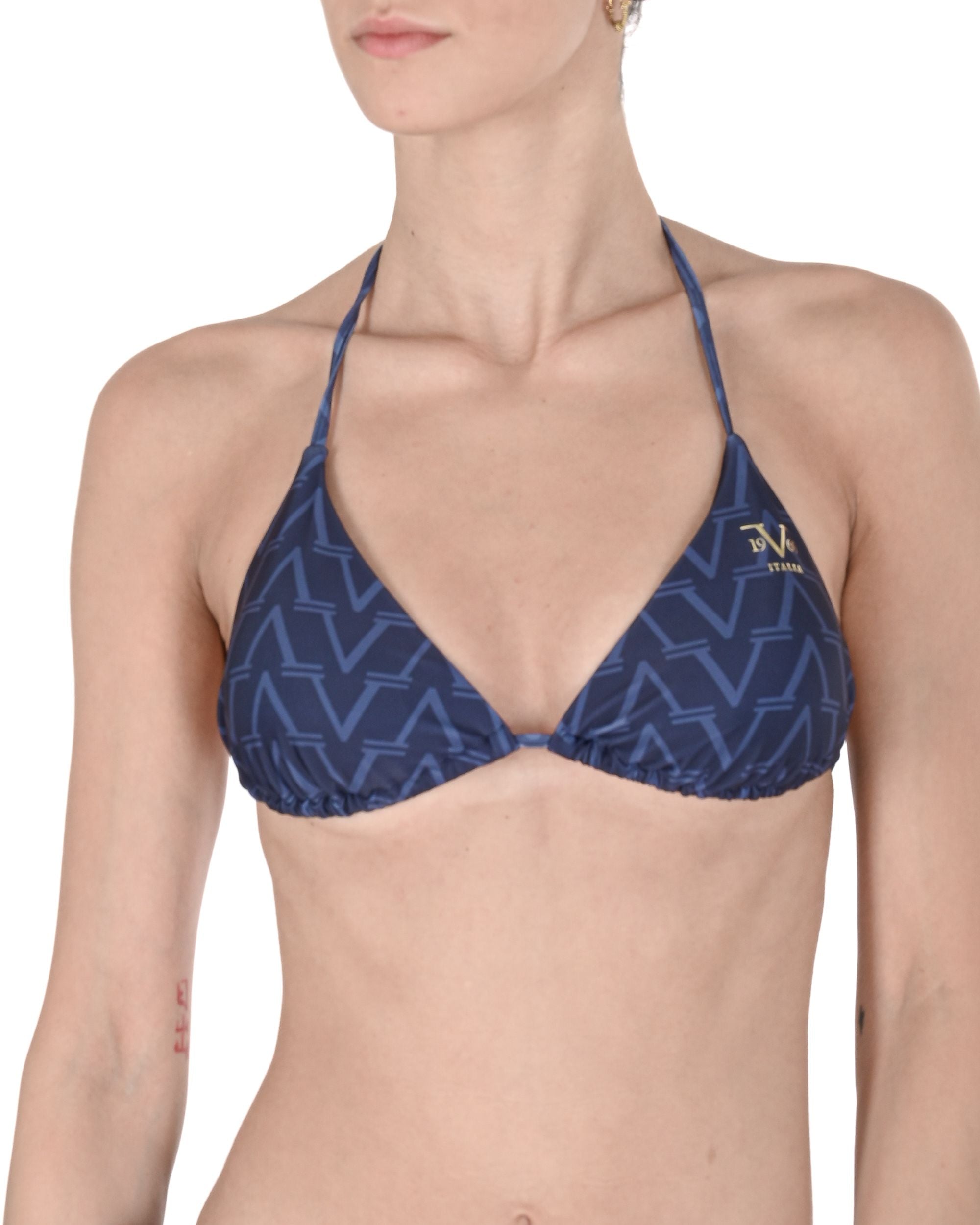 19V69 Italia Womens Swimwear Top VSC1WTP08 NAVY