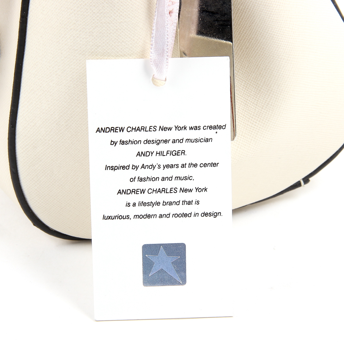 Andrew Charles Womens Handbag Beige VERA