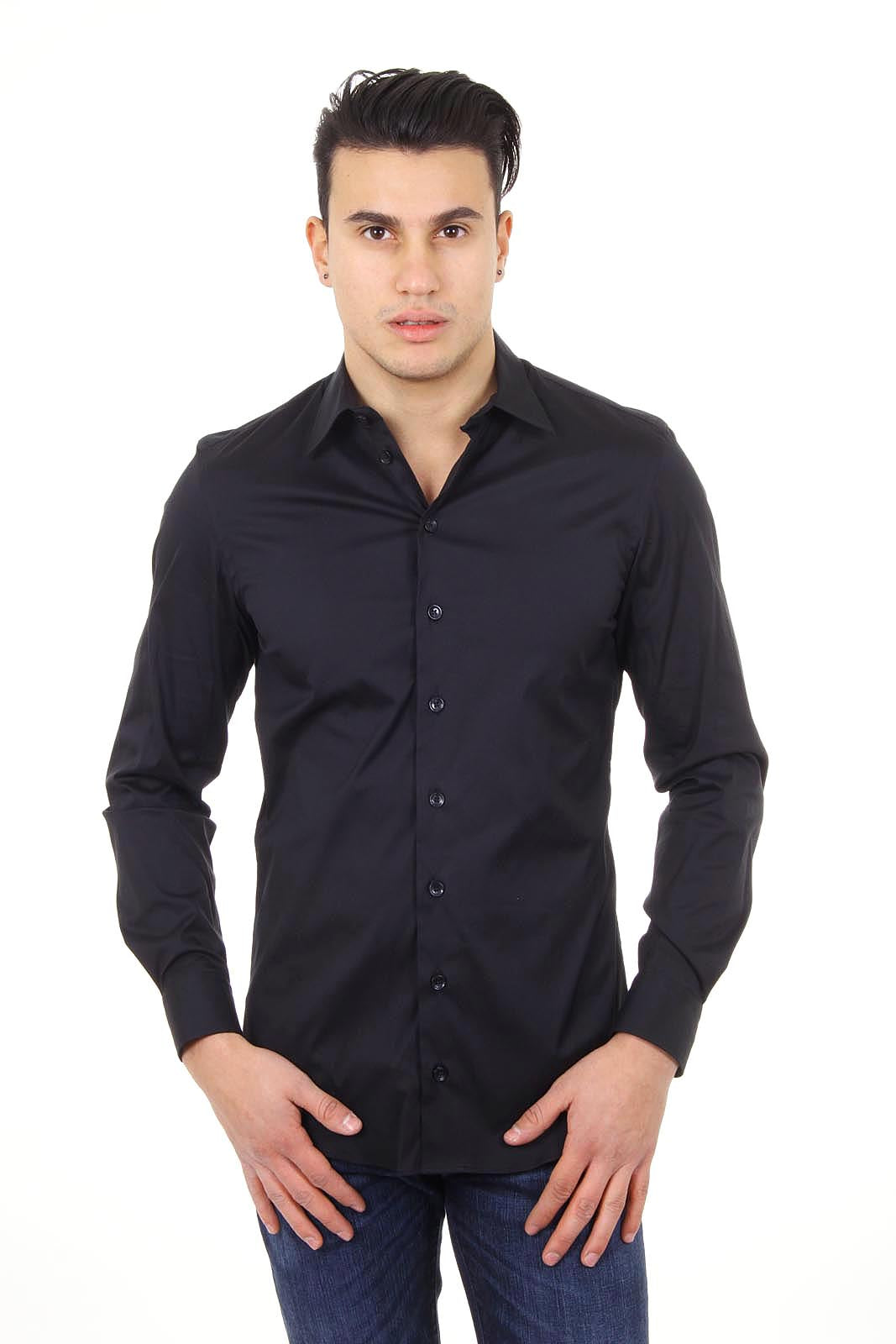 Armani Collezioni camisa hombre manga larga PCSS0L PC0F0 999