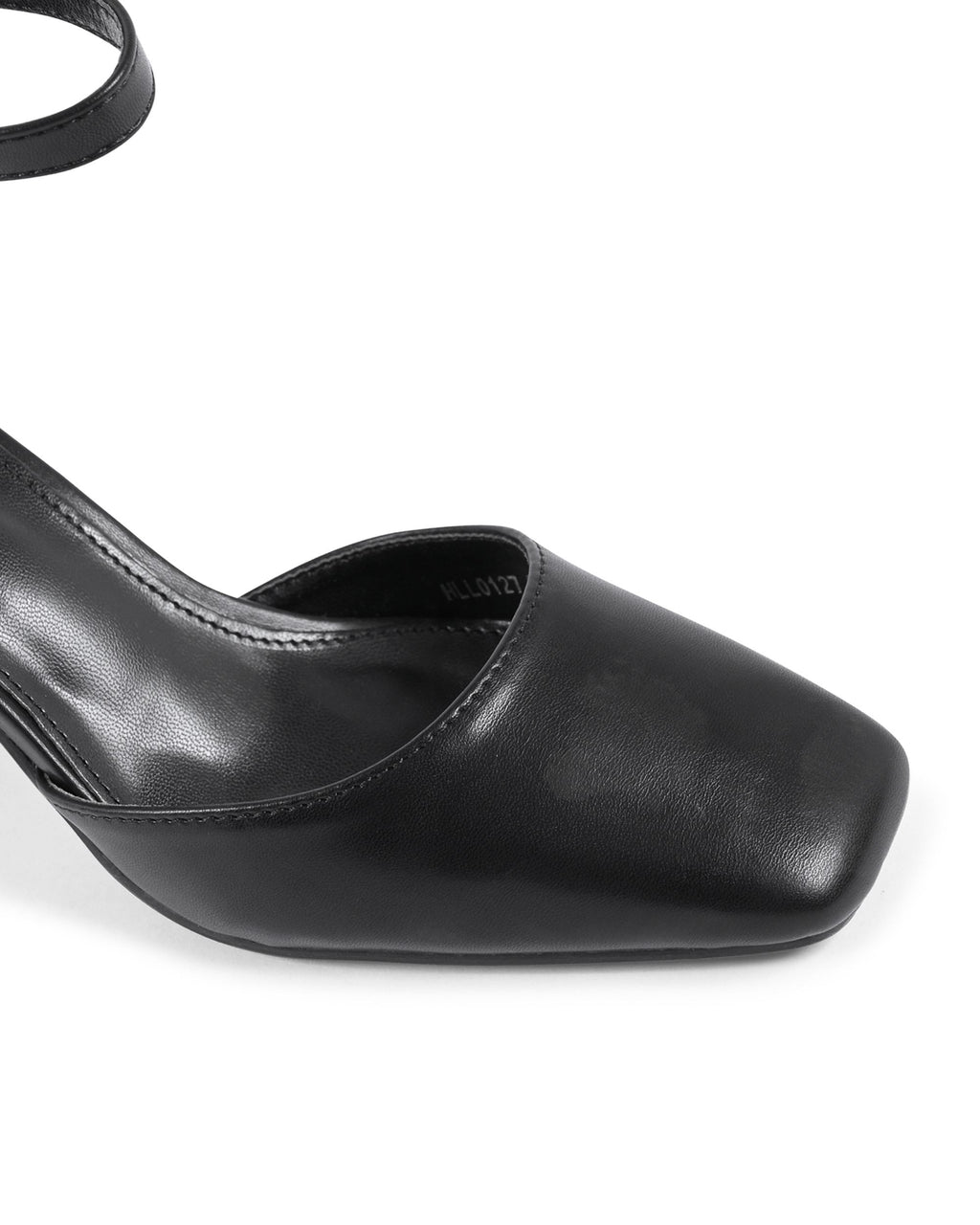 19V69 Italia - Zapatos de salón con tira al tobillo para mujer, color negro, HLL0127 NERO