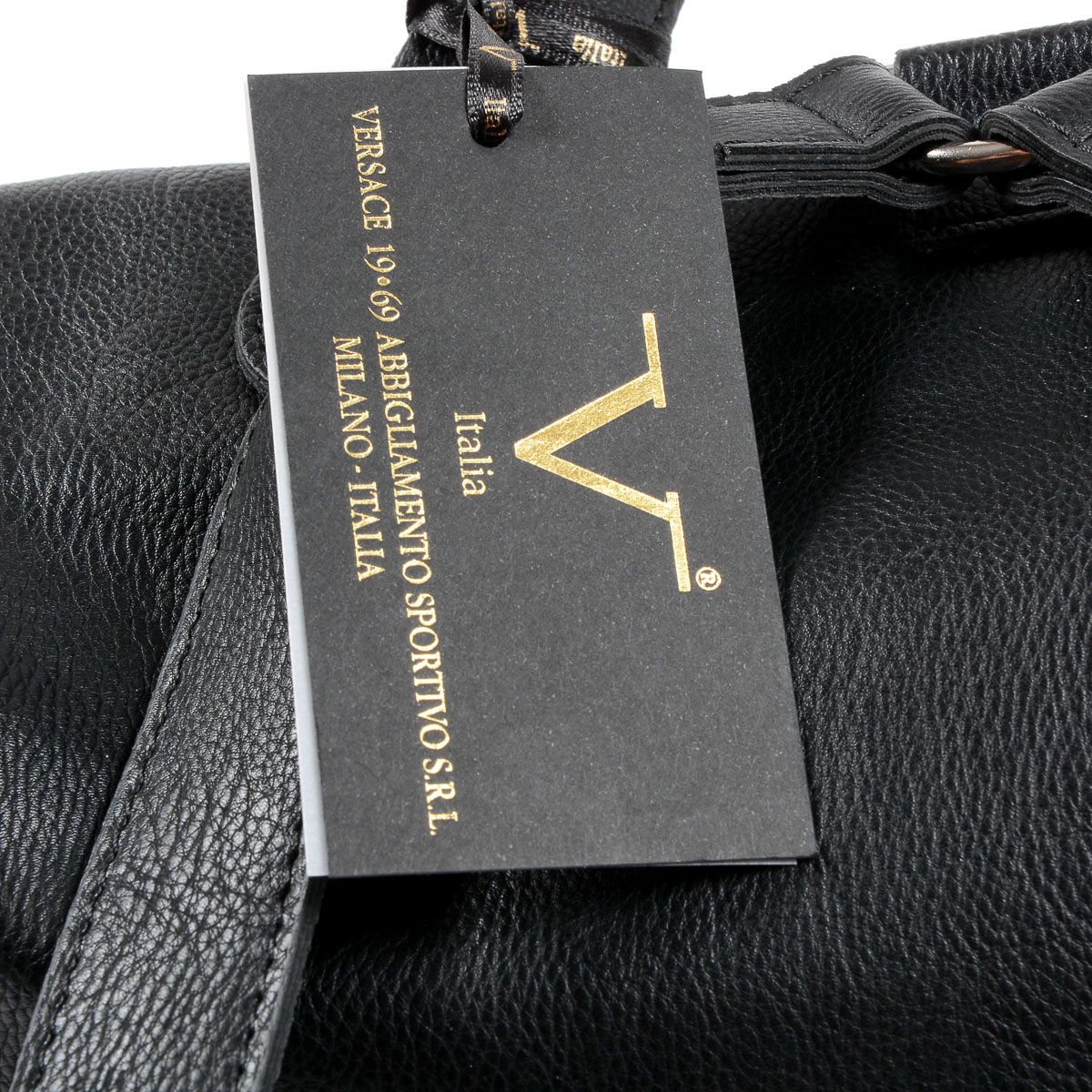 V 1969 Italia Womens Handbag Black STEFANY