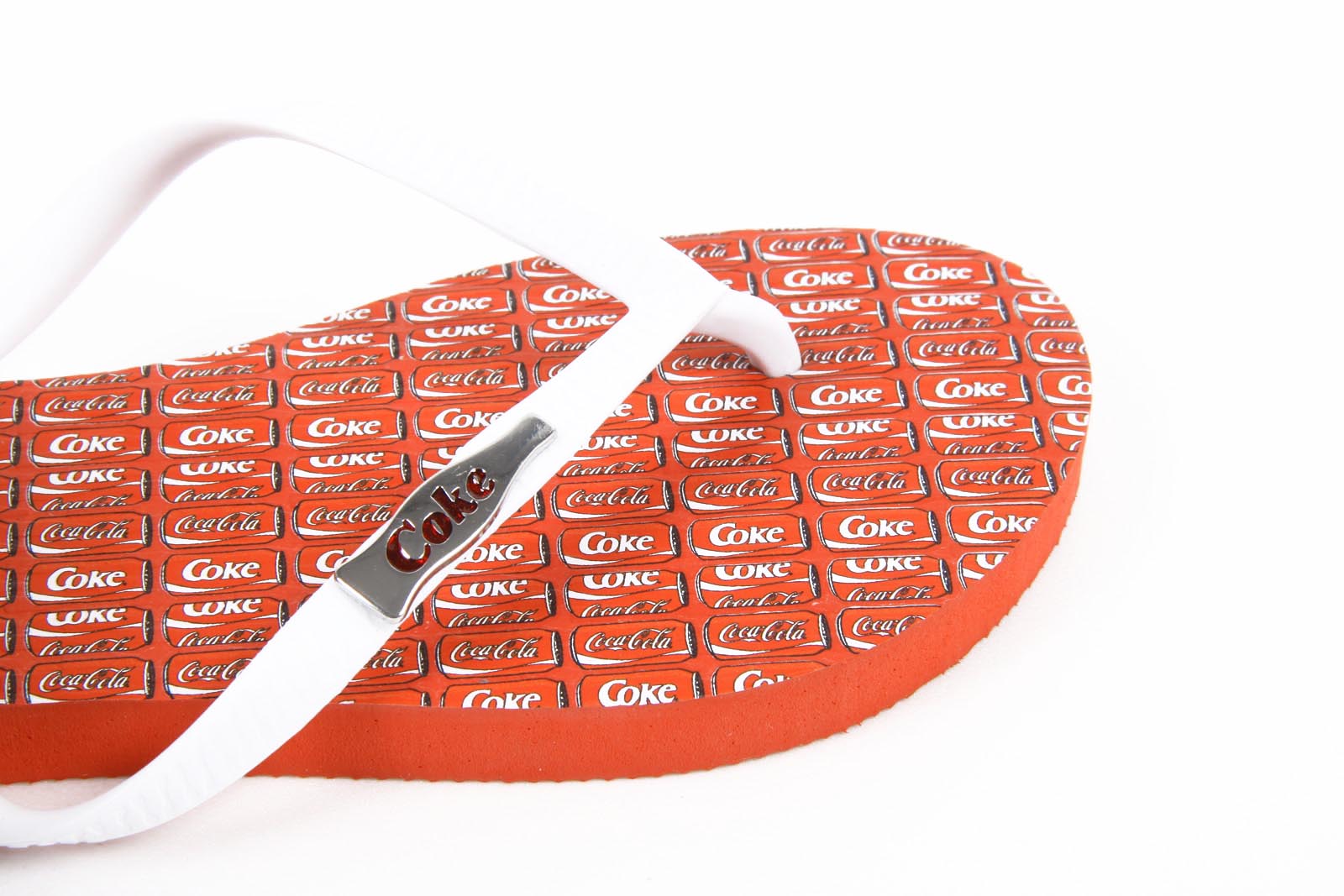 Chanclas Coca Cola para mujer CCA0594 WISE GIRL BLANCAS