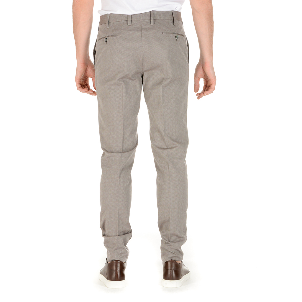 PT01 Pantalones de hombre color topo BUSINESS