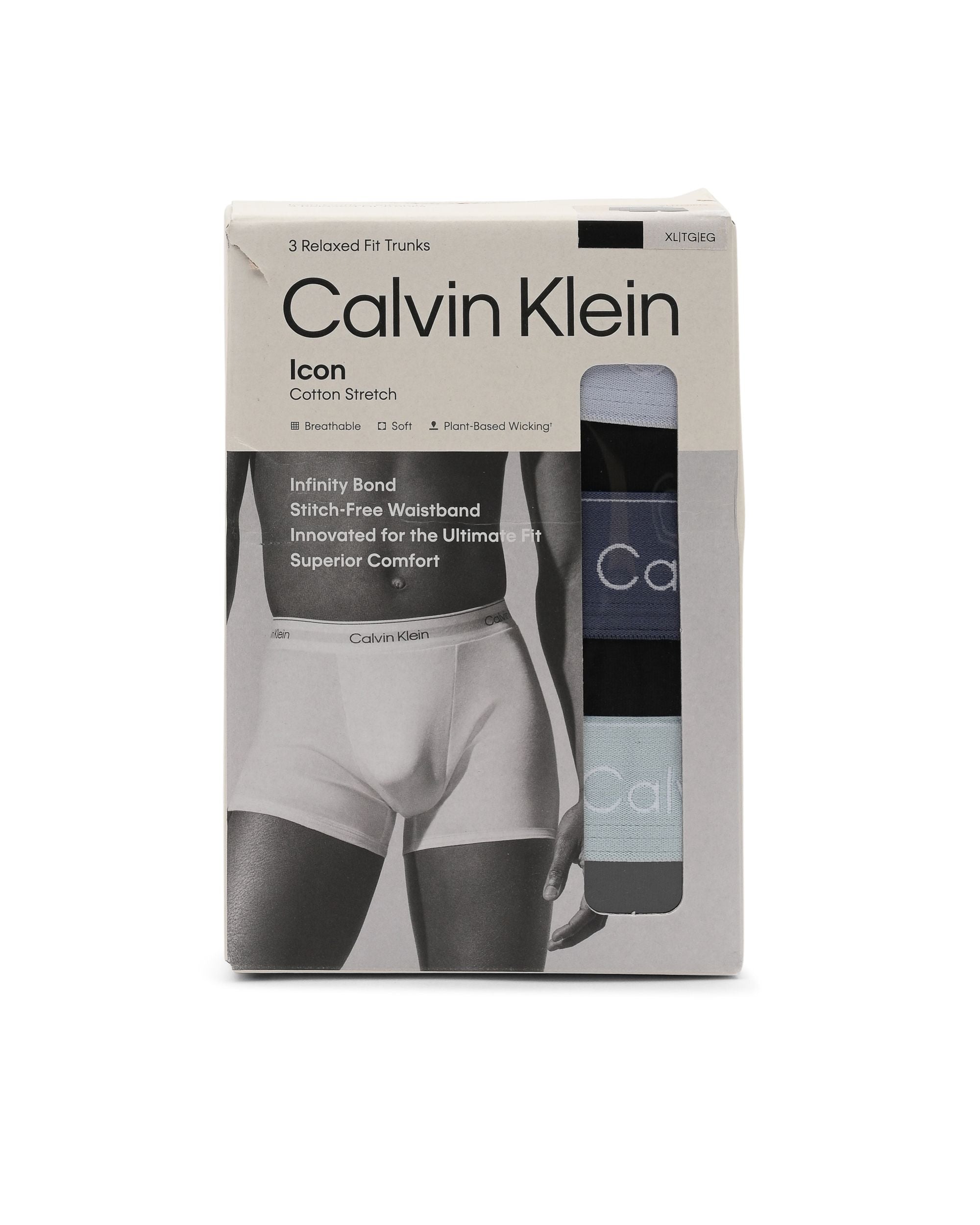 Calvin Klein Mens Trunk LV00NB4286ZRO