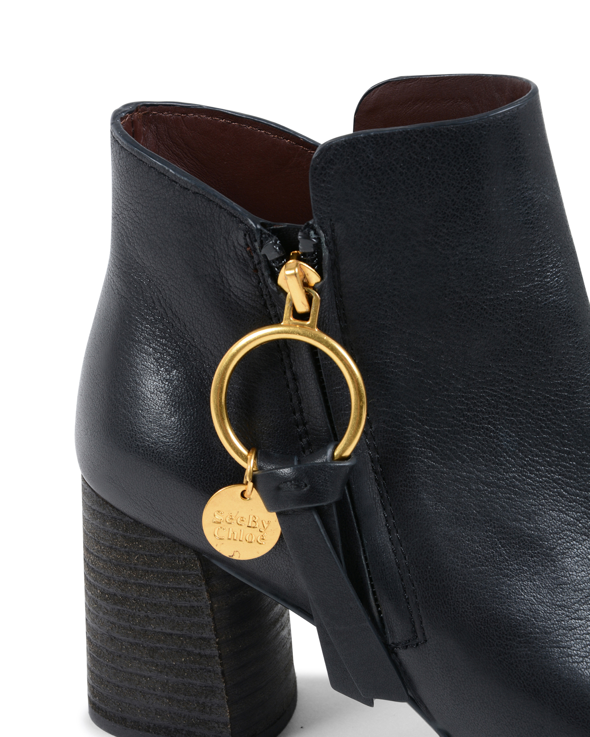 ChloÃ¨ Womens Ankle Boot Black SB31148A 999 BLACK