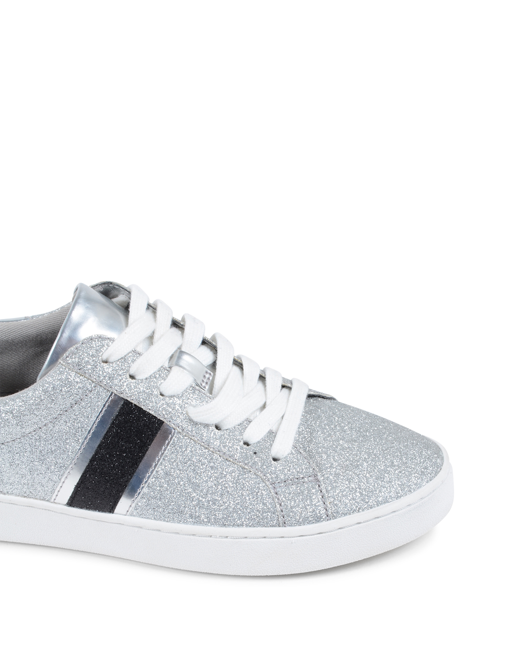 Zapatillas Michael Kors para mujer plateadas KEATON