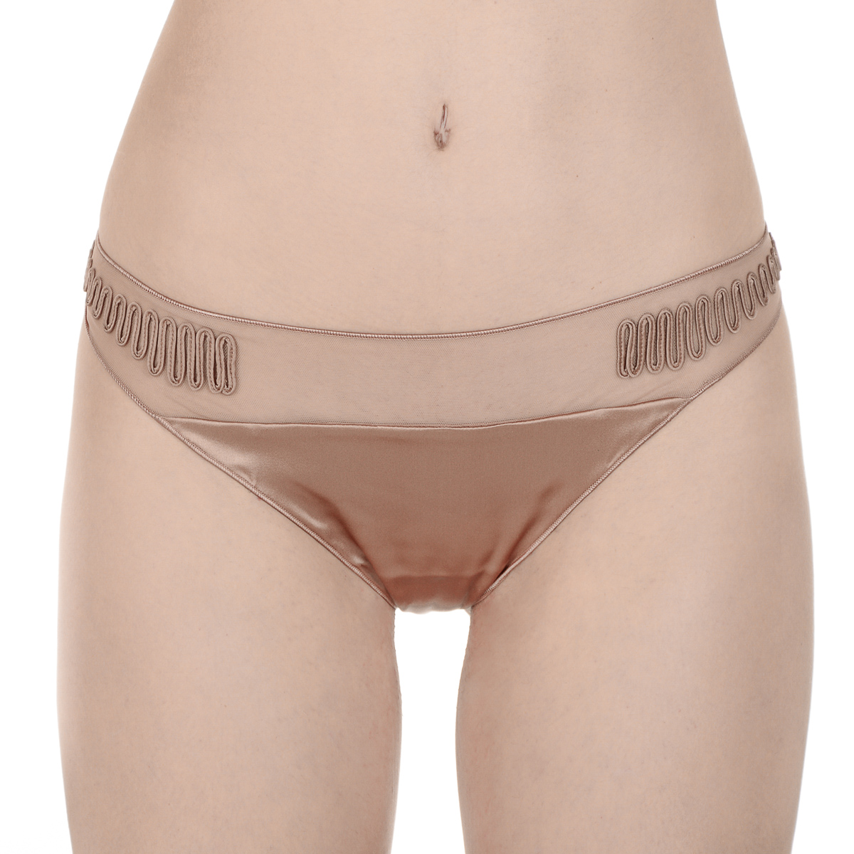 La Perla Top para mujer enagua beige