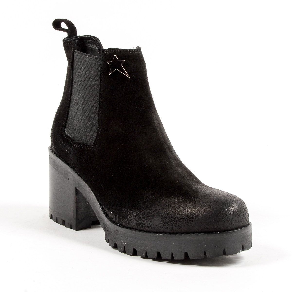 Andrew Charles Womens Ankle Boot Black WENDY