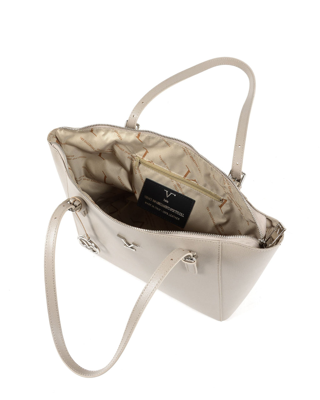 Bolso de hombro para mujer V Italia Taupe V09 PALMELLATO TAUPE