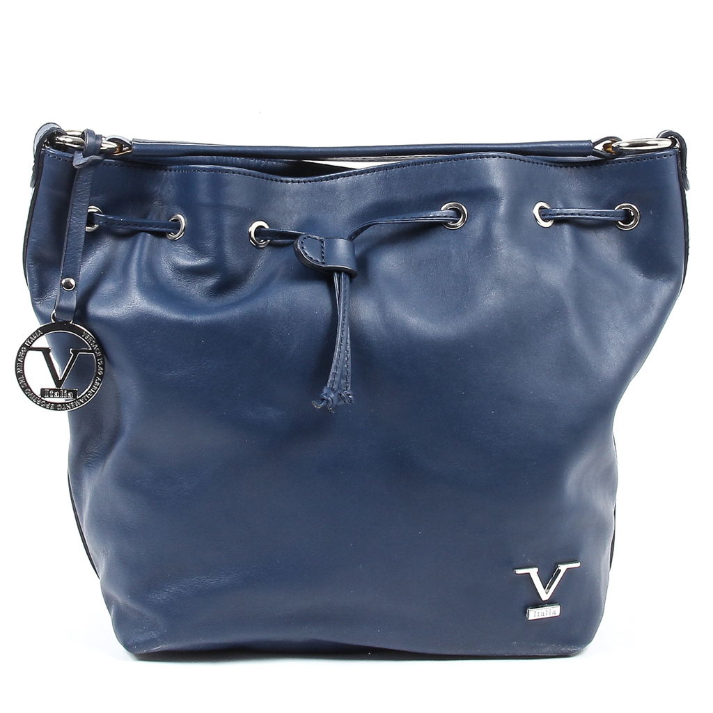 Bolso de mano para mujer V 1969 Italia V005-S AZUL SUAVE
