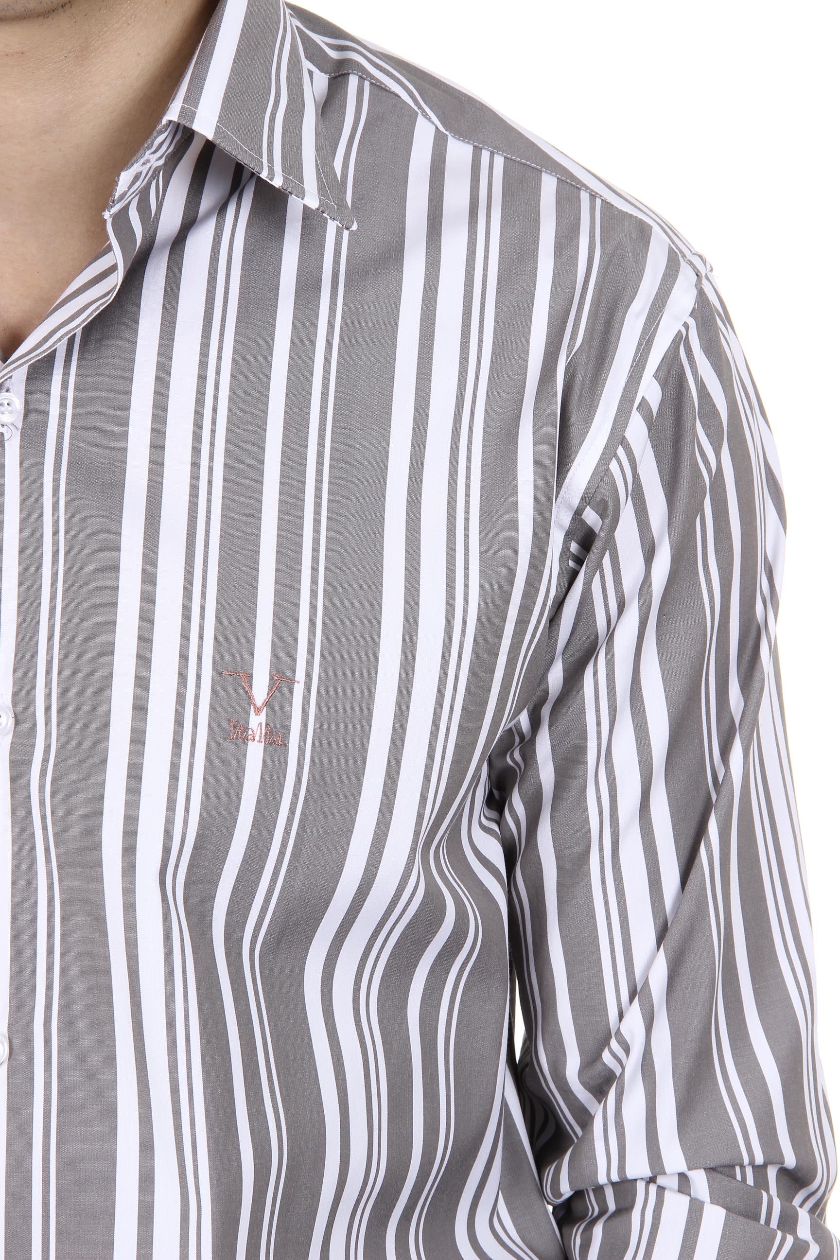Camisa clásica moderna de corte italiano para hombre V 1969 377 ART. 414