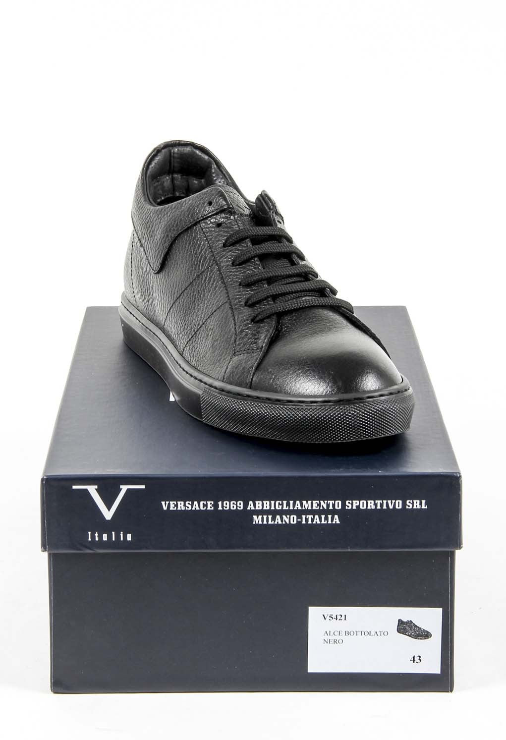V 1969 Italia Zapatilla para hombre V5421 ALCE BOTTOLATO NERO