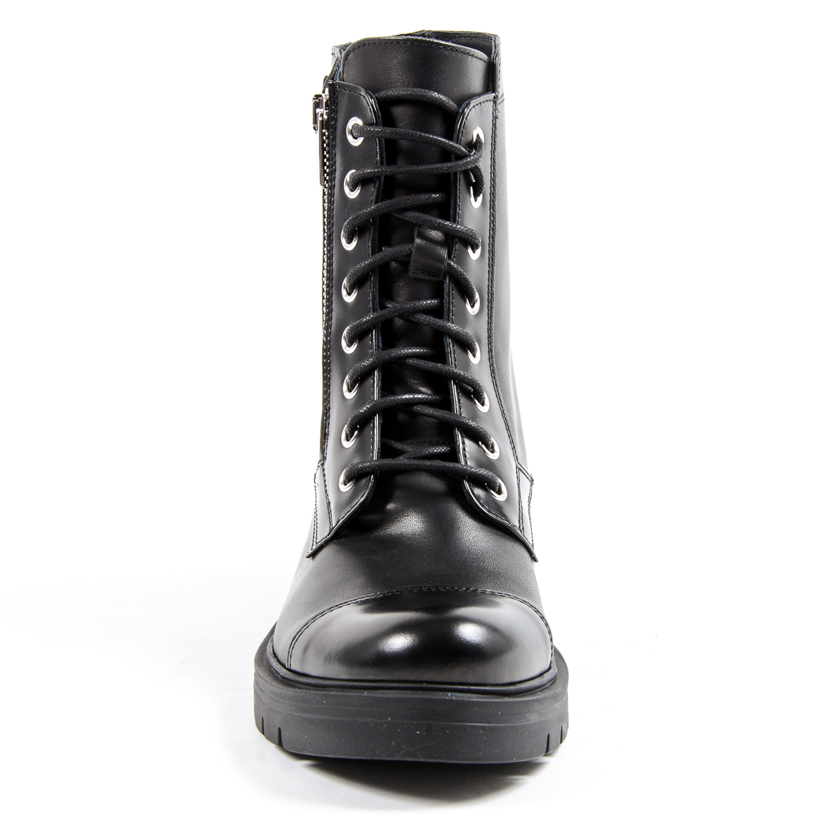 Andrew Charles - Bota corta para mujer, color negro, KARMA