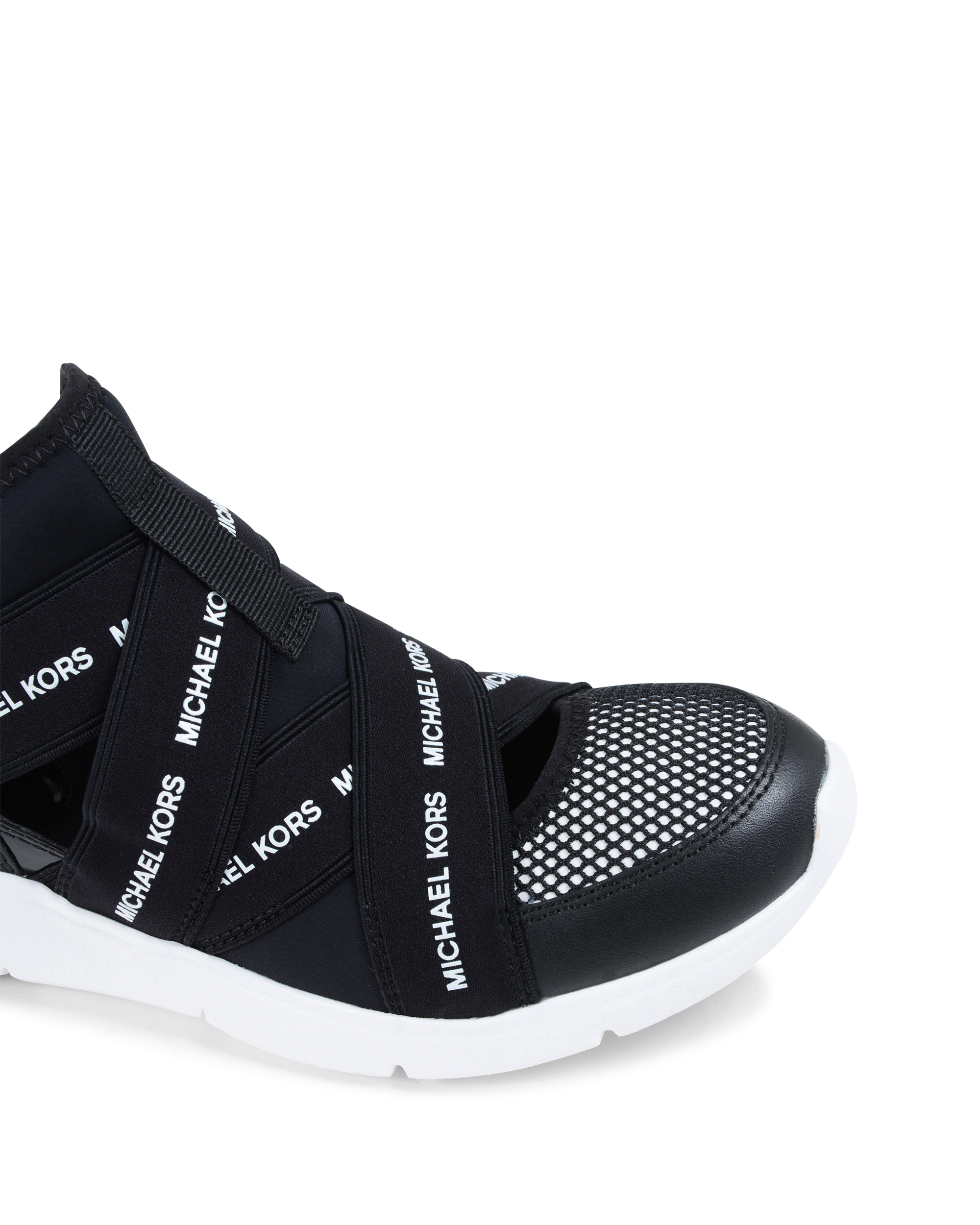 Zapatillas Michael Kors para mujer doradas y negras SULLY