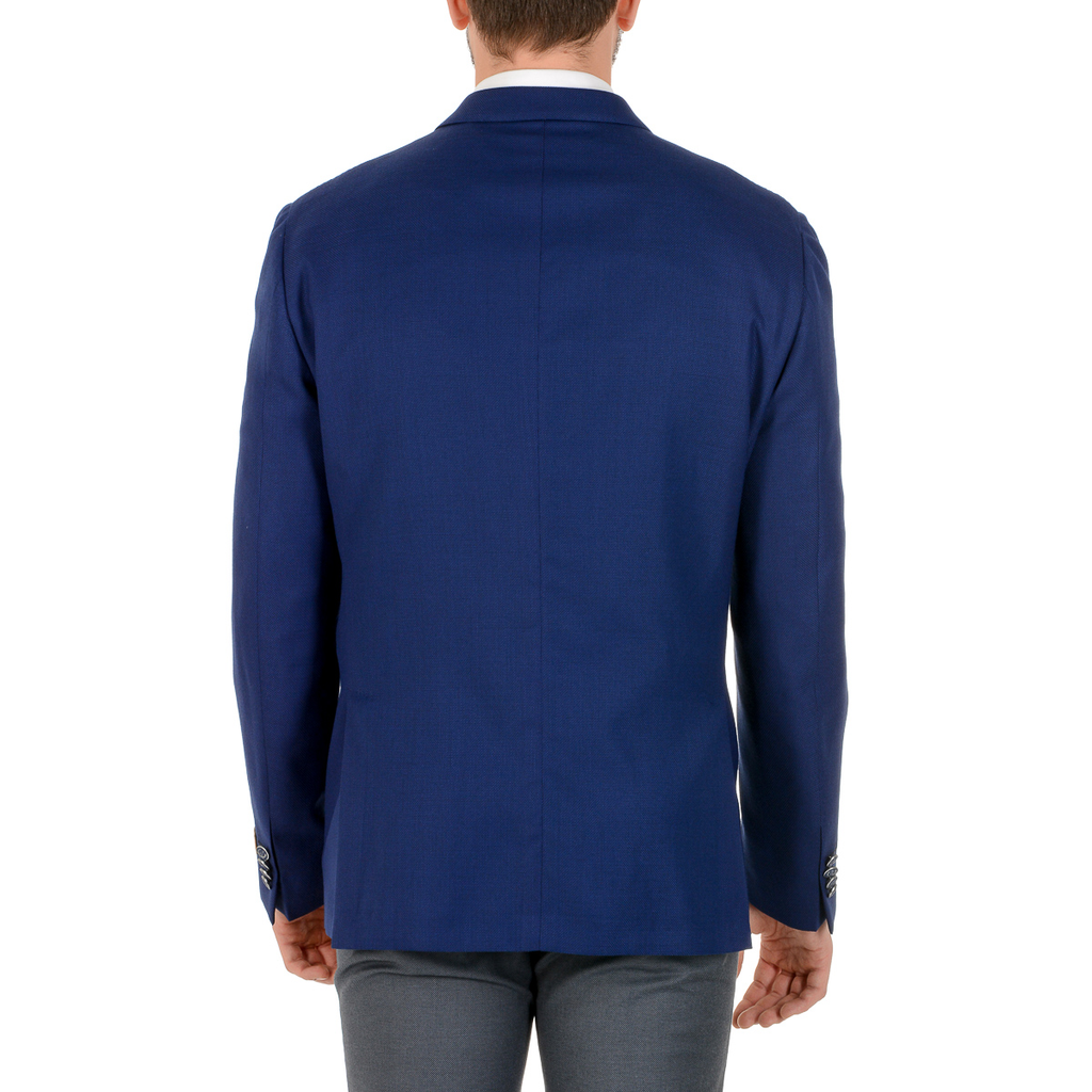 Corneliani Mens Jacket Long Sleeves Blue