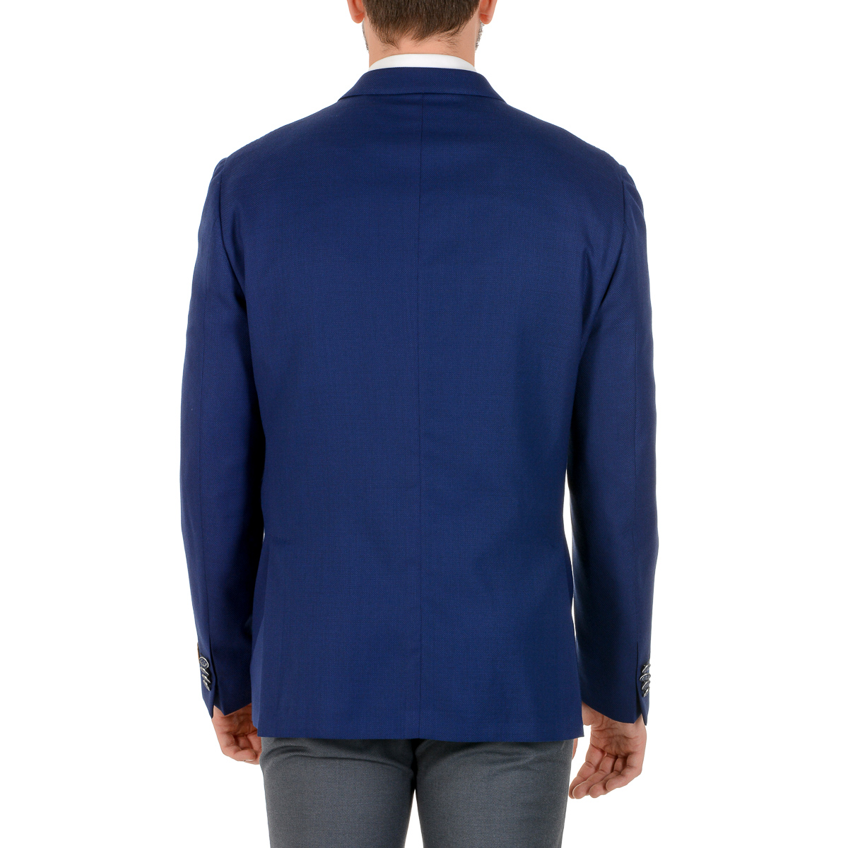 Corneliani Mens Jacket Long Sleeves Blue