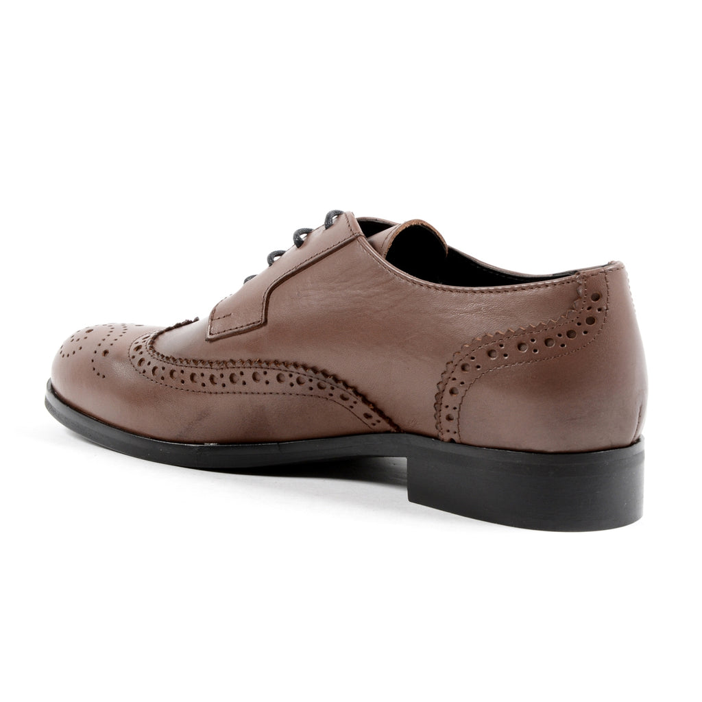 V 1969 Italia - Zapato con cordones para mujer, color marrón, SULLY