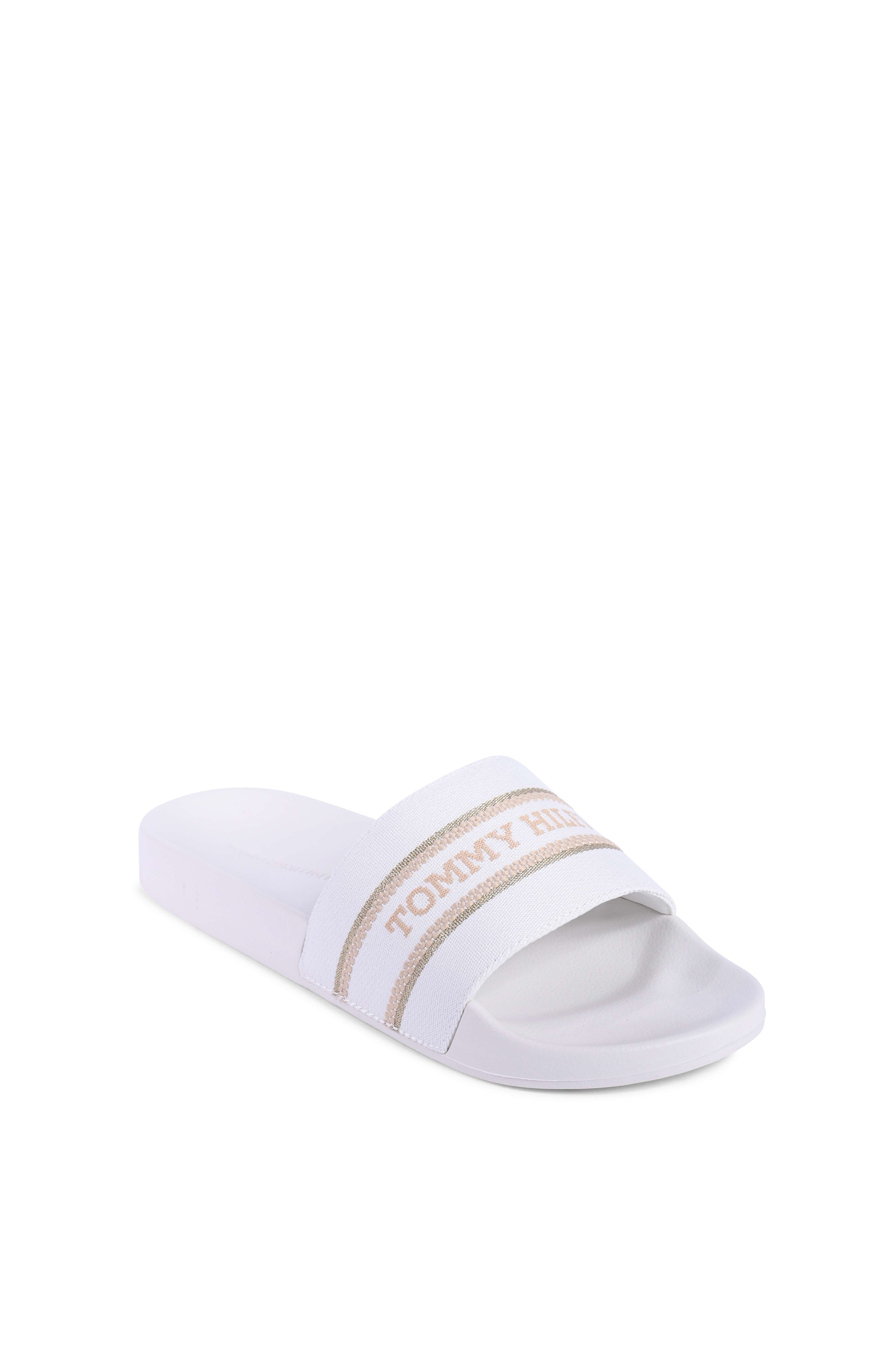Sandalias Tommy Hilfiger para mujer blancas FW0FW07845YBL