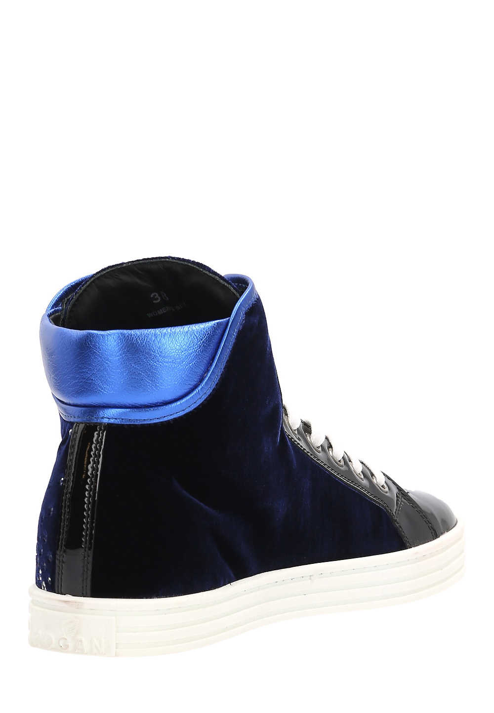Zapatillas Hogan Rebel para mujer negras HXW1820N26166ZQ414M