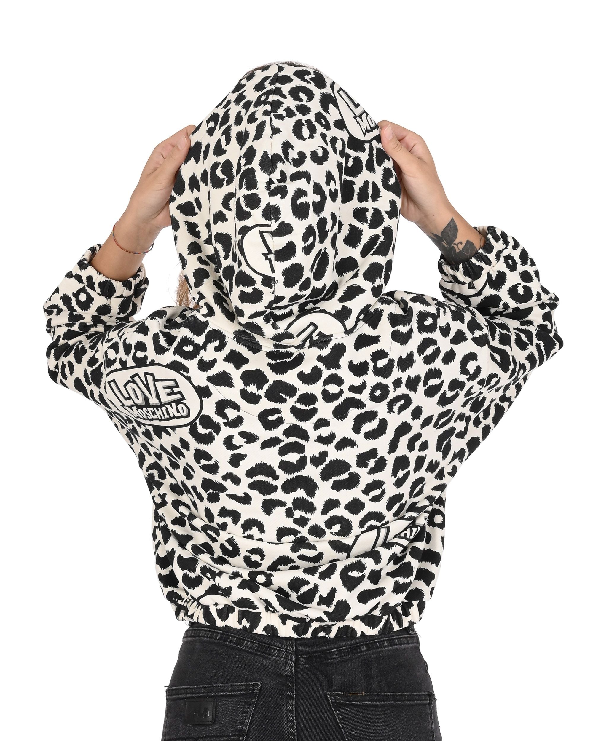 Sudadera para mujer Love Moschino W 6 477 00 M 4408 0010 LEOLOVE F.PANNA