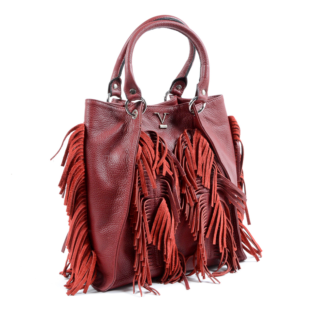 V 1969 Italia Womens Handbag Bordeaux ZURIGO