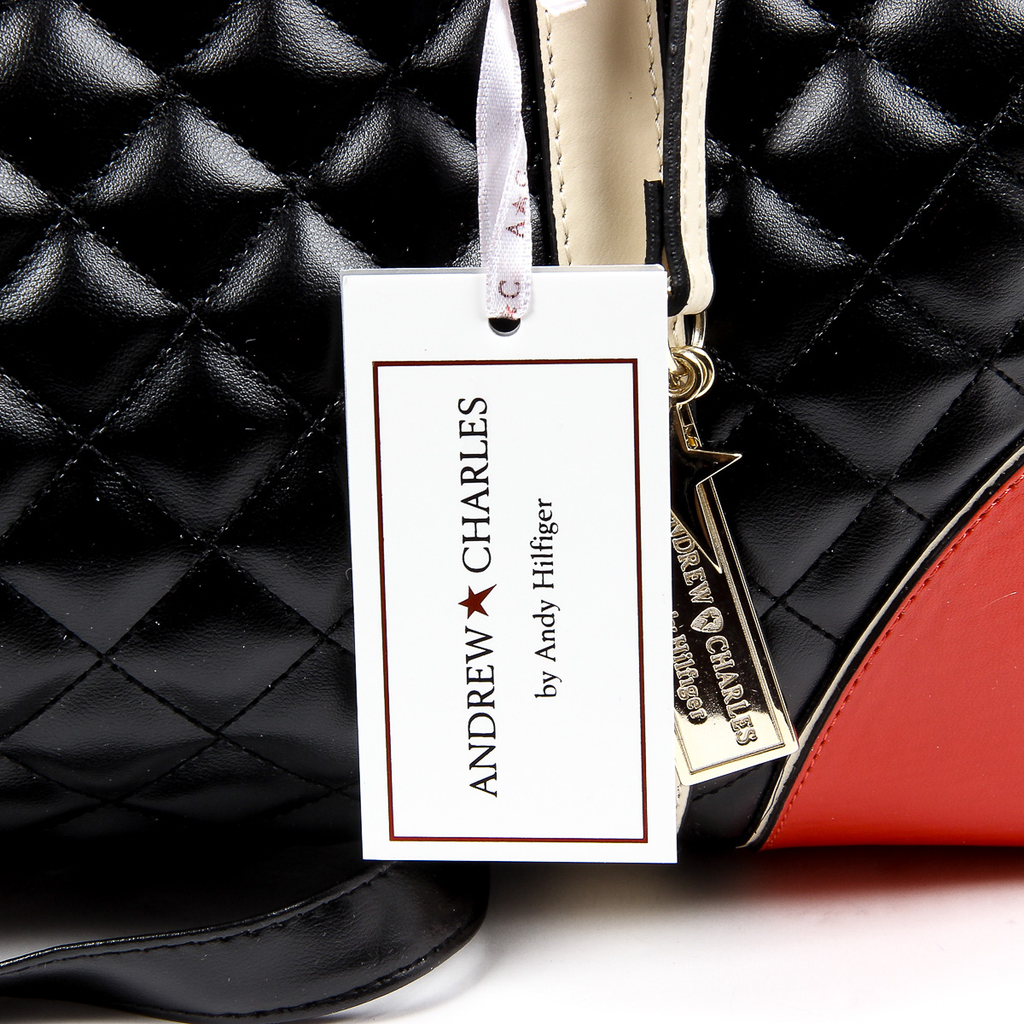 Andrew Charles Womens Handbag Black ABBIE