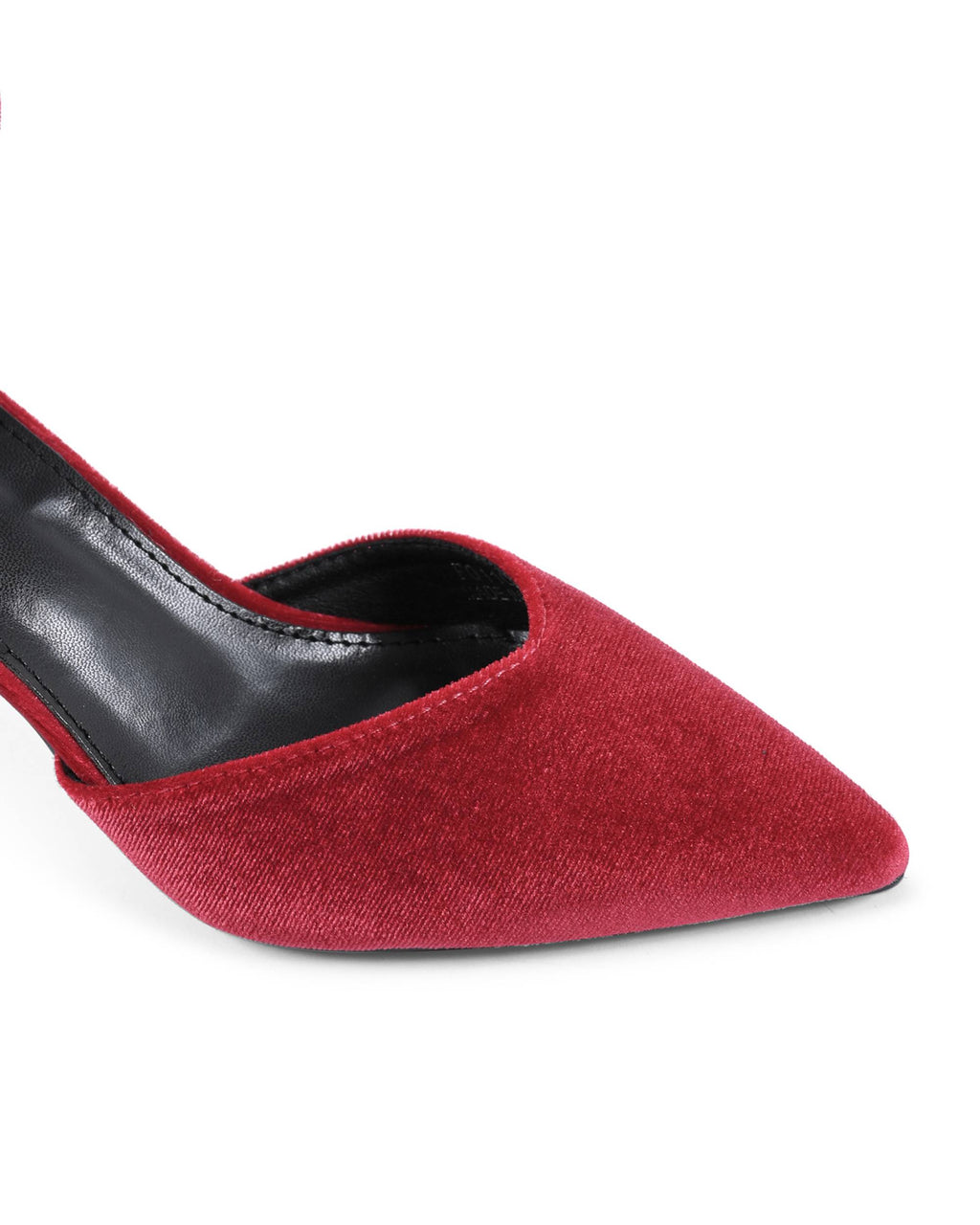 19V69 Italia - Zapatos de salón con tira al tobillo para mujer, color rojo, F0110 ROSSO