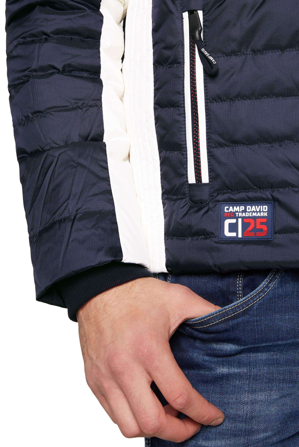 Chaqueta con capucha para hombre Camp David