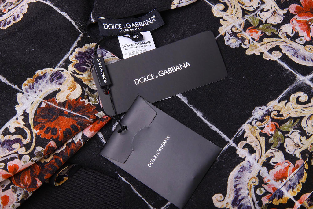 Top de manga corta para mujer Dolce & Gabbana F7Q08T FP15Y X0800