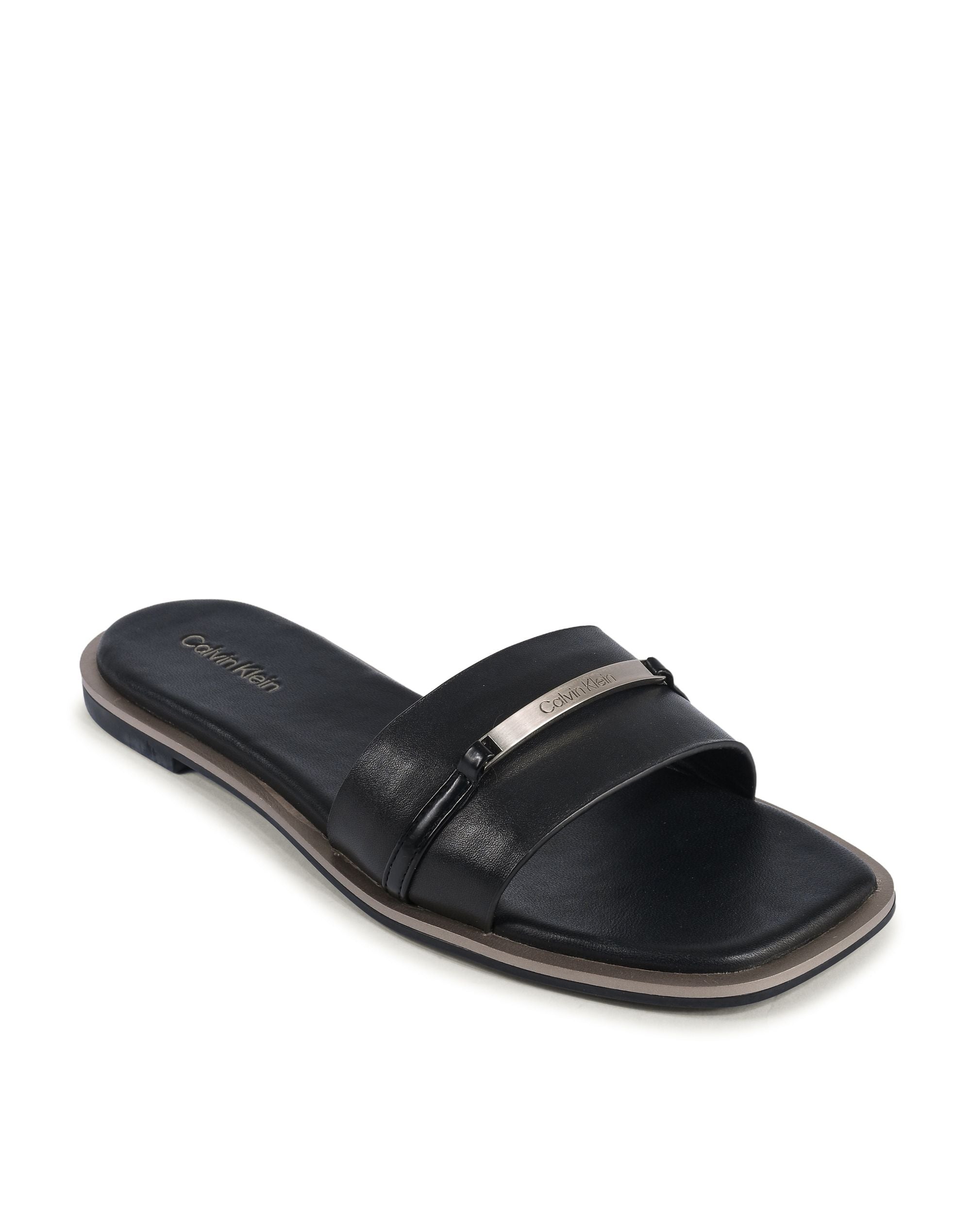 Sandalias Calvin Klein para mujer negras HW0HW02011BEH