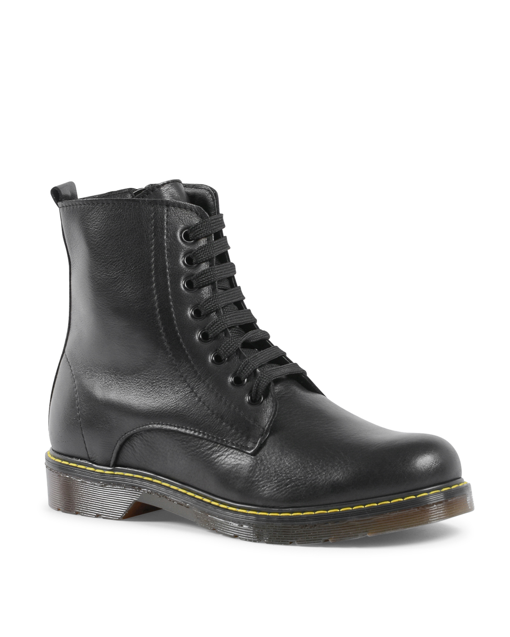 19V69 Italia Mens Ankle Boot Black 1835 PELLE NERO