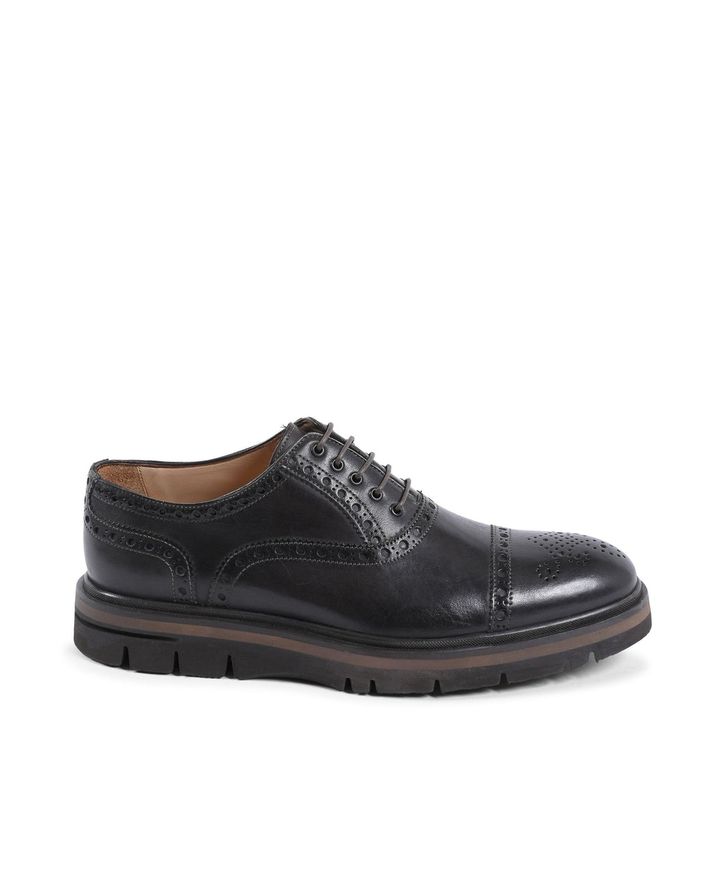 Dee Ocleppo Zapatos brogue para hombre EB130 VITELLO T MORO