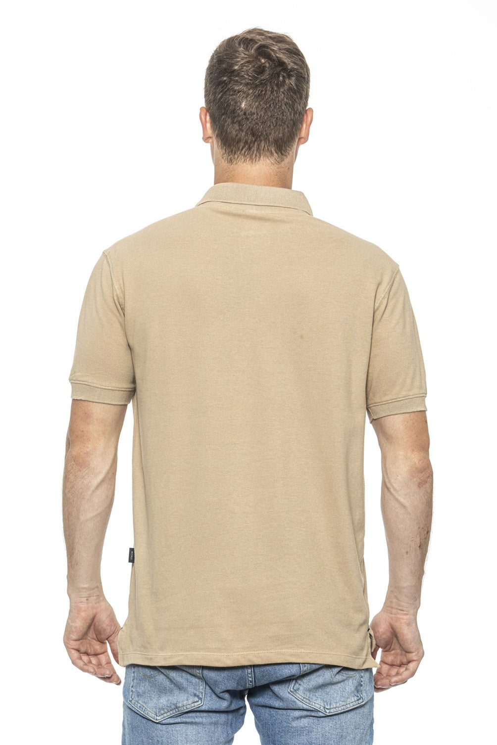 19V69 Italia Polo Hombre Beige RICAMO BEIGE