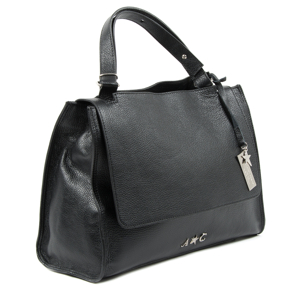 Bolso de mano para mujer Andrew Charles negro GIADA