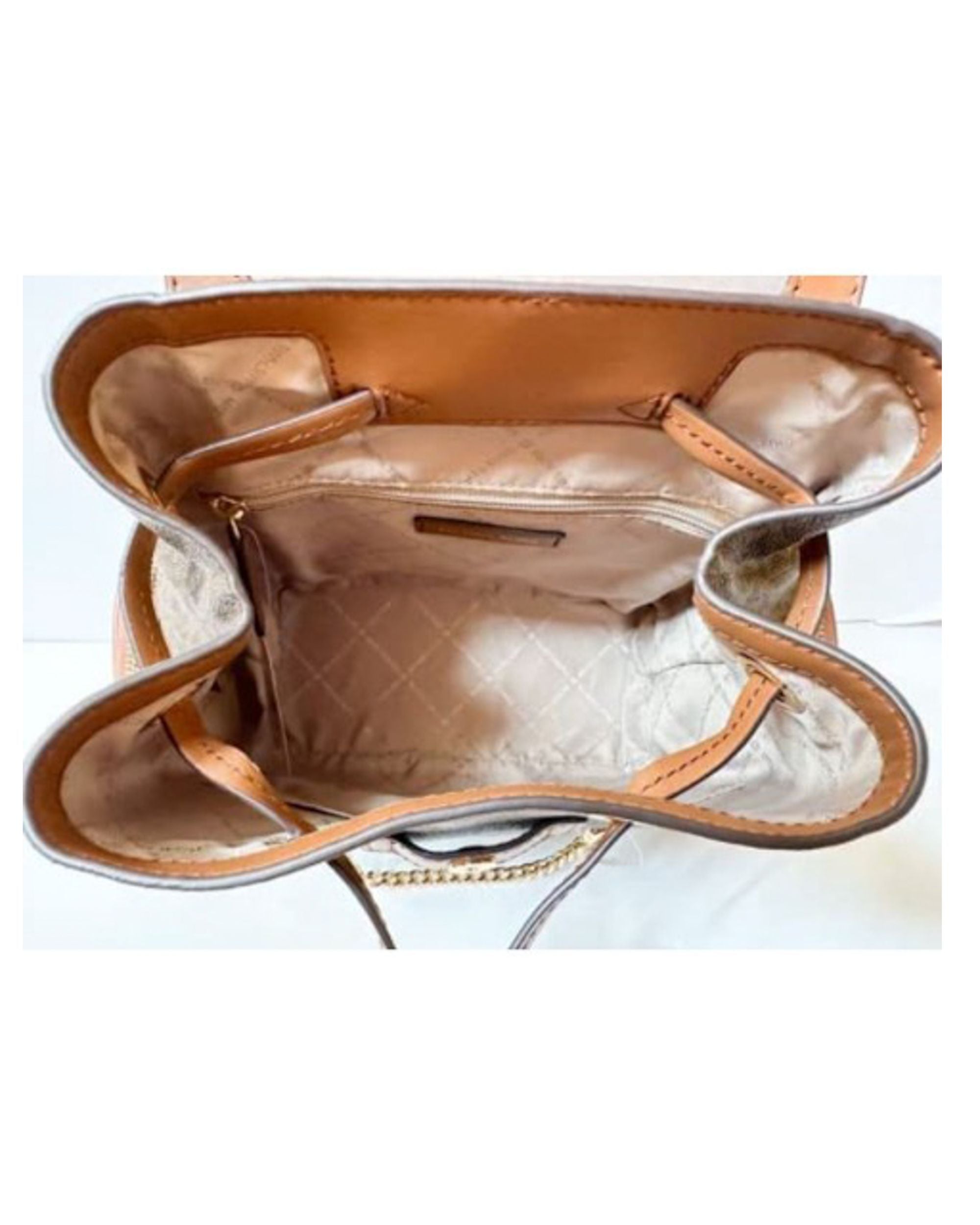 Mochila Michael Kors para mujer con cadena MD 35T1GTTB6B-200