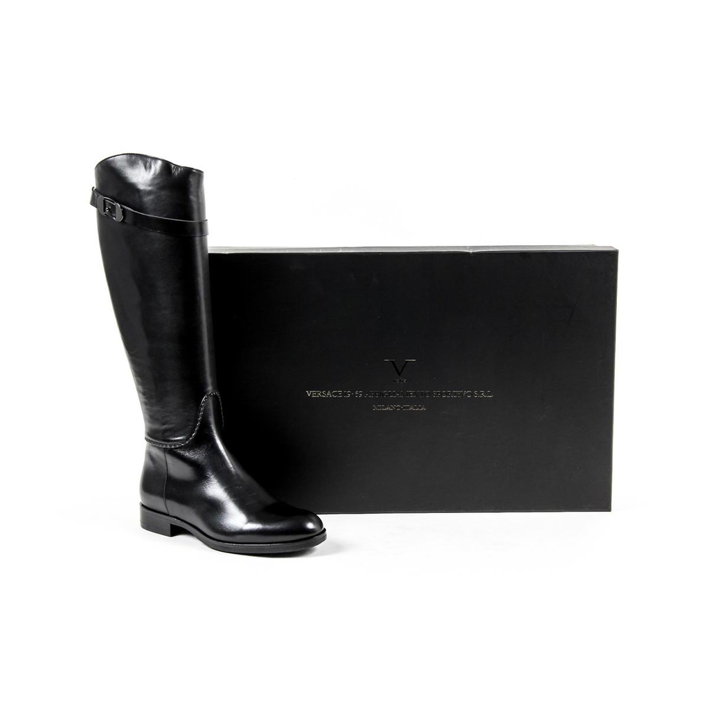 Bota alta para mujer V 1969 Italia B2414 VITELLO NERO