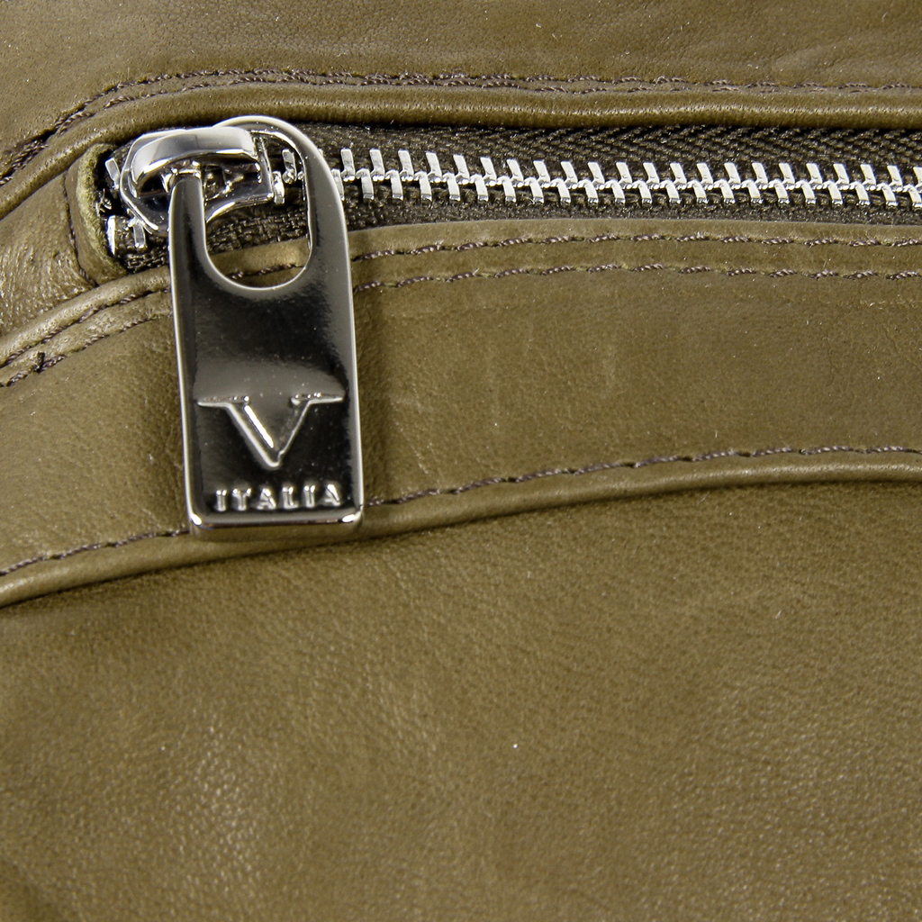 V 1969 Italia Mens Sport Bag Dark Green BERLINO